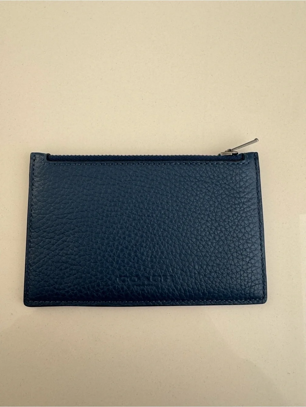 Coach Navy Card Case